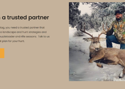 Outfitter website details